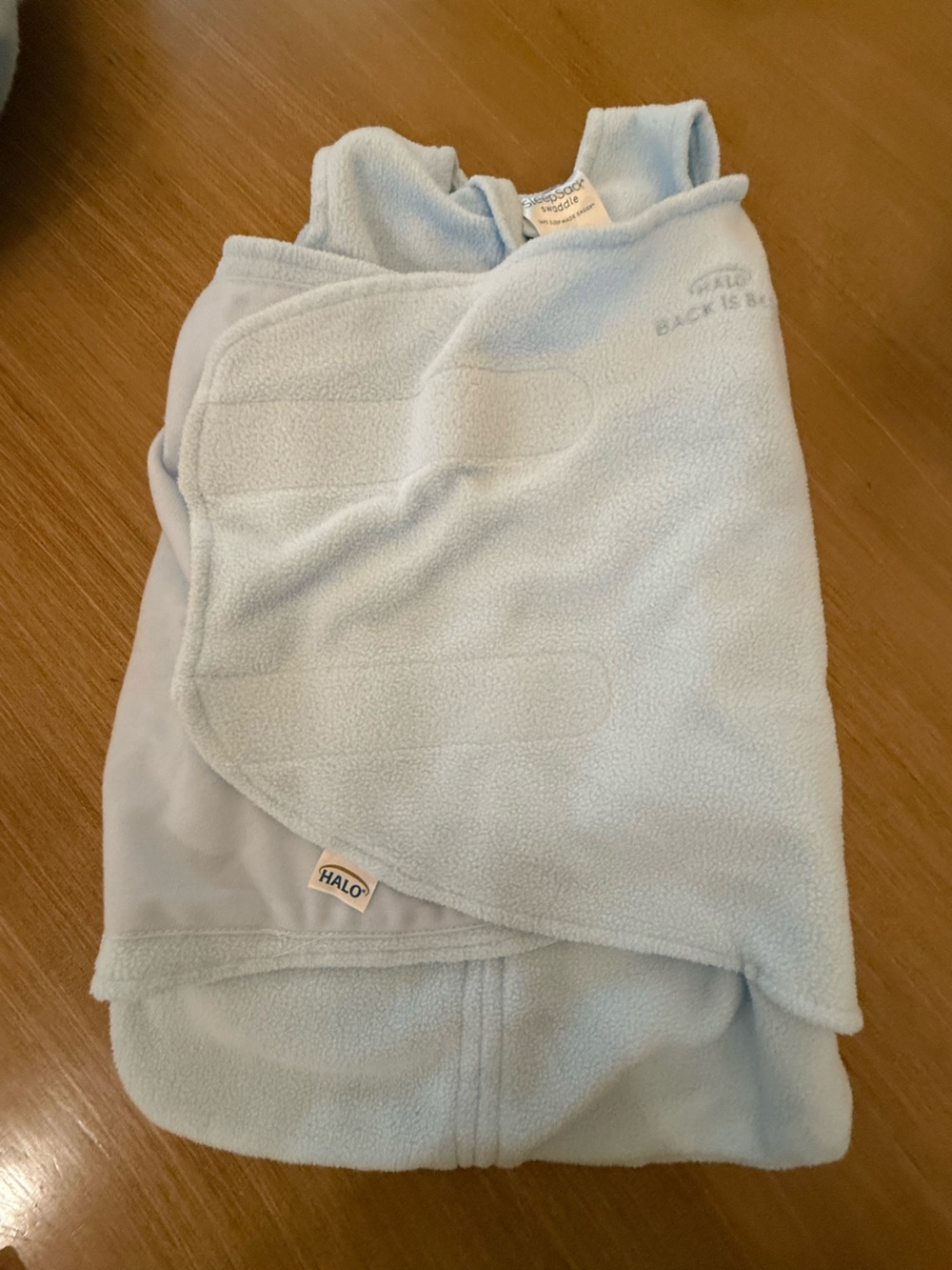 Kids Fleece Zip Swaddle